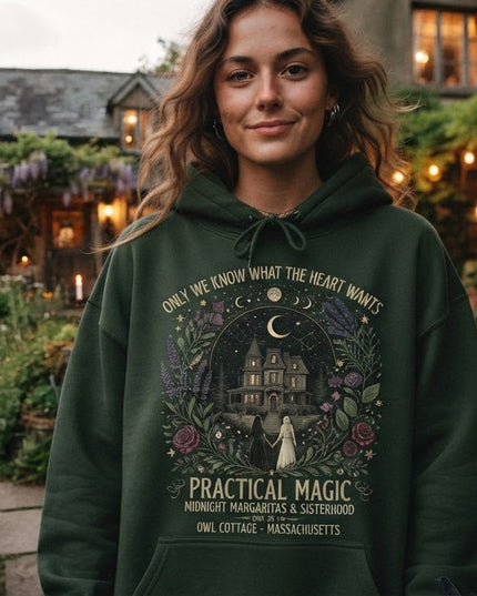 Hoodie "Practical Magic 2" Édition Limitée "Owl Cottage"