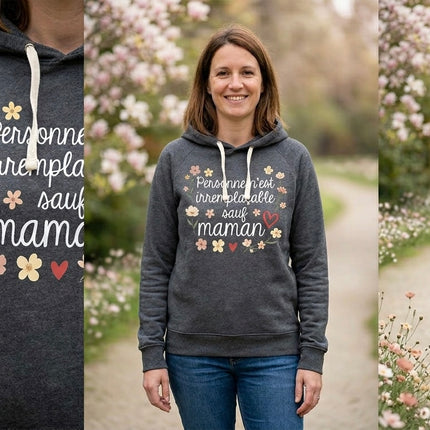 Hoodie Maman Unique & Précieuse