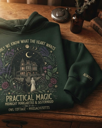 Hoodie "Practical Magic 2" Édition Limitée "Owl Cottage"