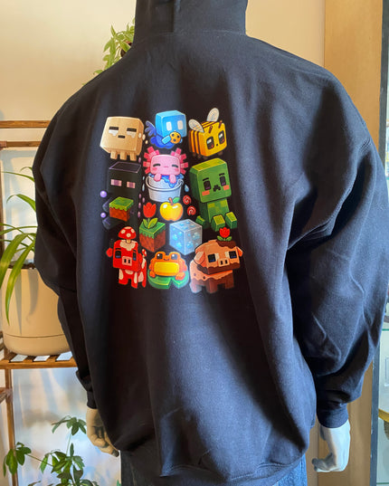 Hoodie Minecraft "Chibi Creatures"
