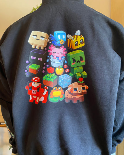 Hoodie Minecraft "Chibi Creatures"