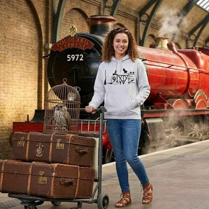 Hoodie Sorcier Tous tes symboles préférés en un seul look