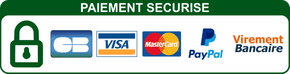 <p>Paiement&nbsp;</p><p>100 % sécurisé&nbsp;</p>