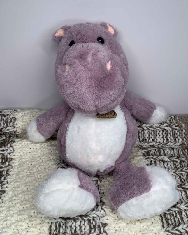 Peluche Hippopotame Personnalisable - Prénom et Design