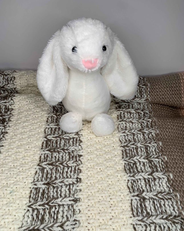 Peluche Lapin Personnalisable - Prénom et Design